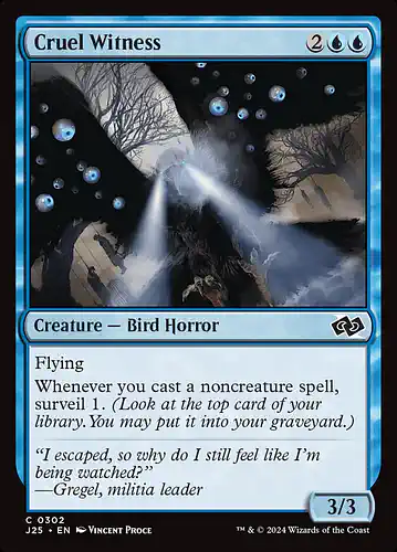 Cruel Witness - j25 Spoiler