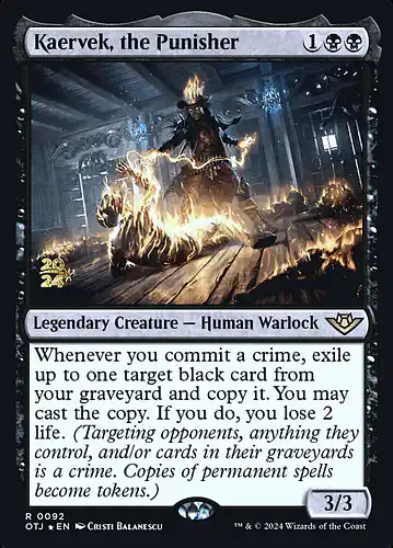 Kaervek, the Punisher - otj Spoiler