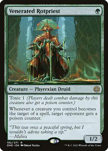 Venerated Rotpriest - one Spoiler