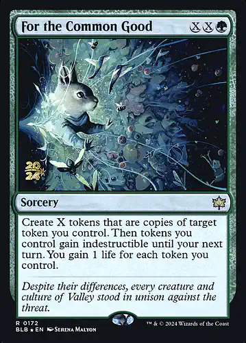 For the Common Good - blb Spoiler