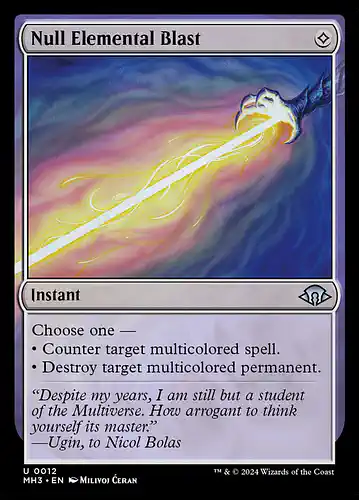 Null Elemental Blast - mh3 Spoiler