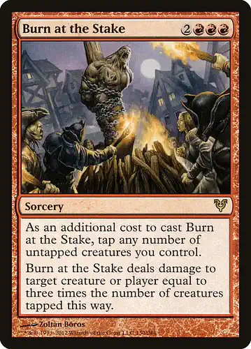 Burn at the Stake - avr Spoiler
