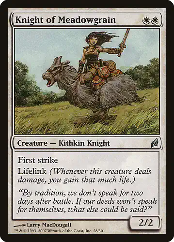 Knight of Meadowgrain - lrw Spoiler