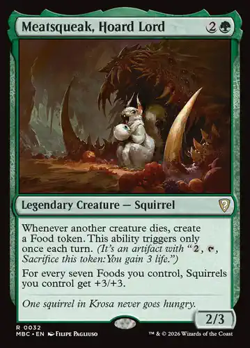 Meatsqueak, Hoard Lord - mbc Spoiler