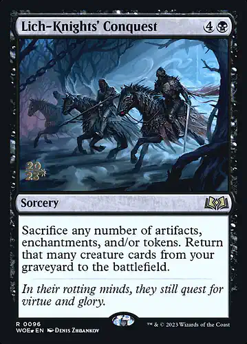 Lich-Knights' Conquest - woe Spoiler