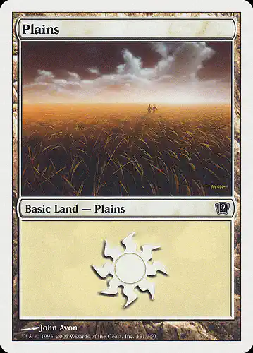 Plains - 9ed Spoiler