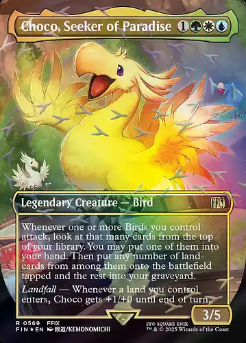 Choco, Seeker of Paradise - fin Spoiler