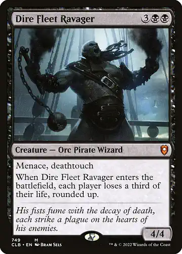 Dire Fleet Ravager - clb Spoiler