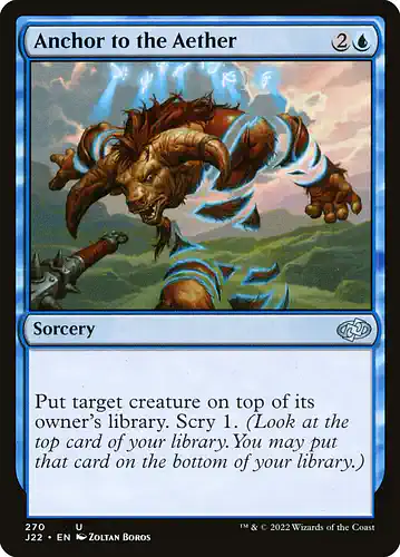 Anchor to the Aether - j22 Spoiler