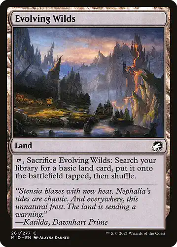 Evolving Wilds - mid Spoiler
