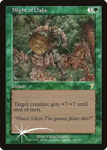 Might of Oaks - 7ed Spoiler