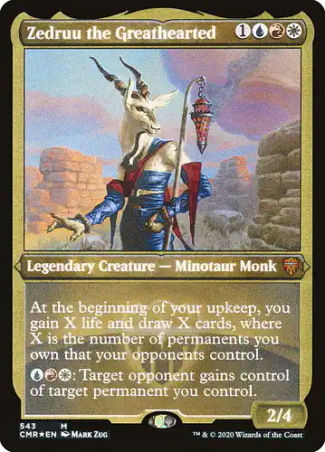 Zedruu the Greathearted - cmr Spoiler