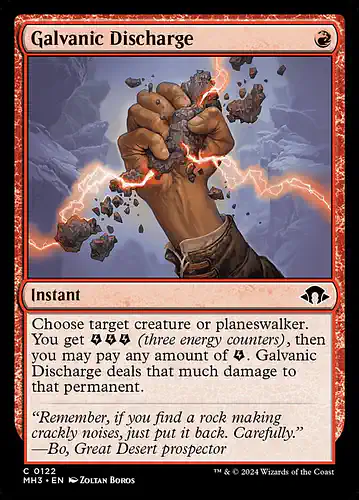 Galvanic Discharge - mh3 Spoiler