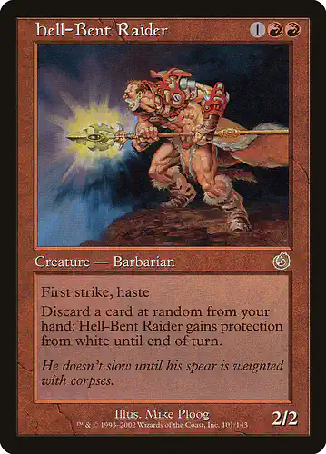 Hell-Bent Raider - tor Spoiler