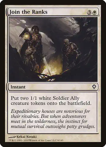 Join the Ranks - wwk Spoiler