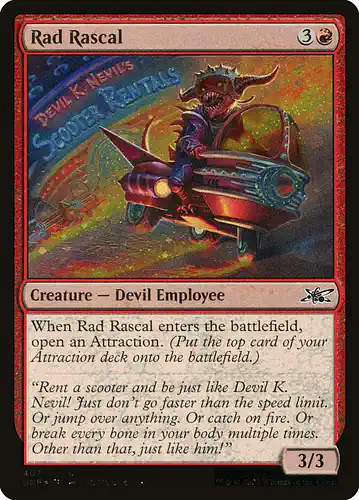 Rad Rascal - unf Spoiler