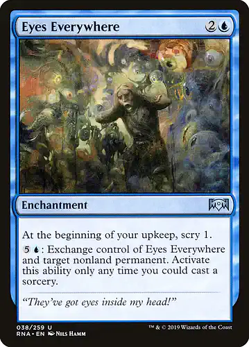 Eyes Everywhere - rna Spoiler