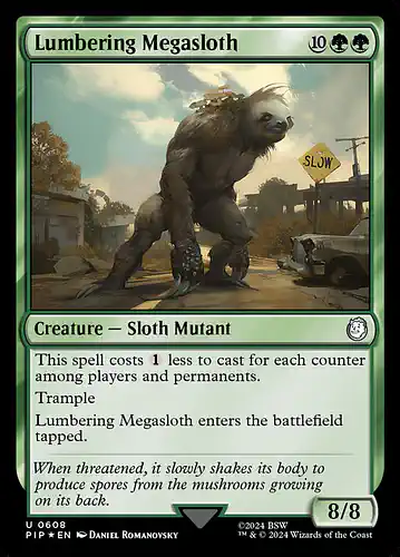 Lumbering Megasloth - pip Spoiler