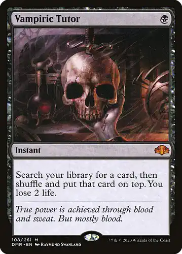 Vampiric Tutor - dmr Spoiler