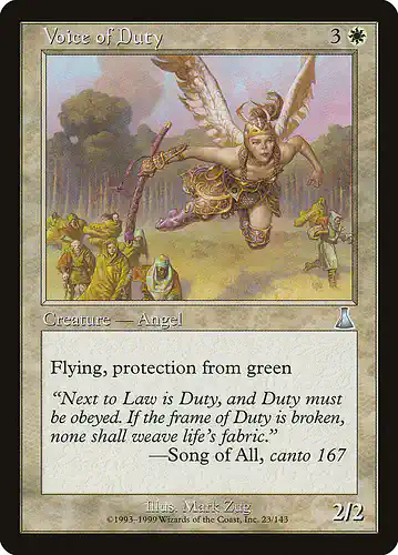 Voice of Duty - uds Spoiler