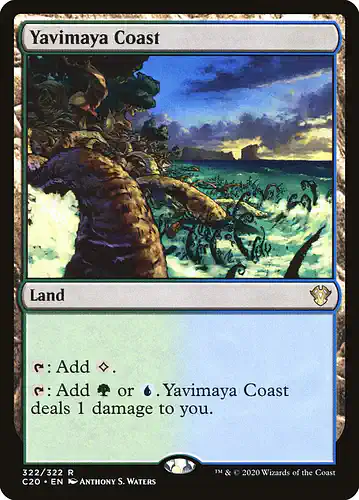 Yavimaya Coast - c20 Spoiler