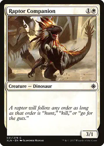 Raptor Companion - xln Spoiler