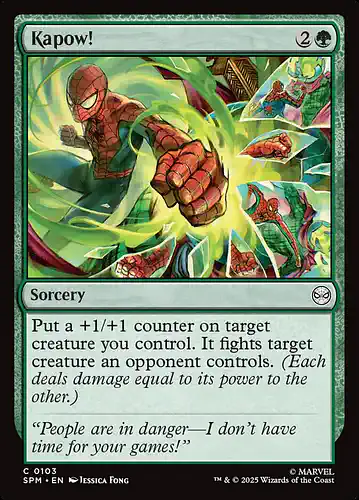 Kapow! - spm Spoiler