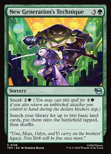 New Generation's Technique - tmt Spoiler