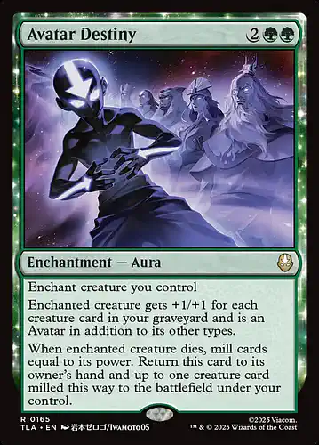 Avatar Destiny - tla Spoiler