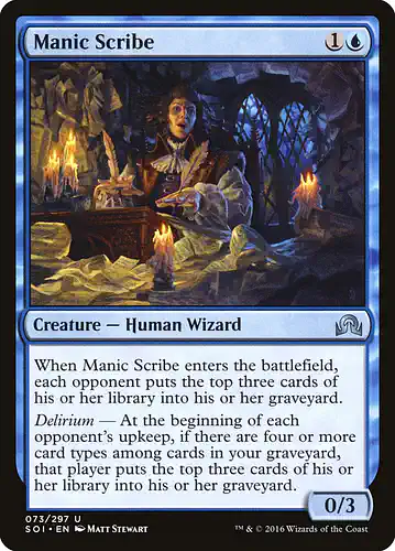 Manic Scribe - soi Spoiler