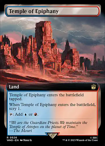 Temple of Epiphany - who Spoiler