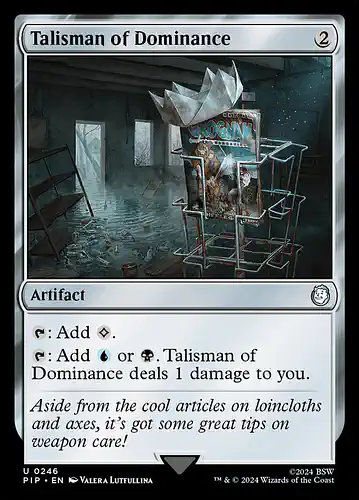 Talisman of Dominance - pip Spoiler