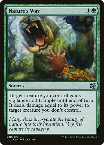 Nature's Way - ddu Spoiler