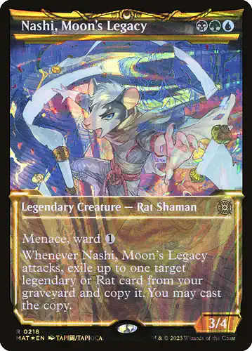 Nashi, Moon's Legacy - mat Spoiler