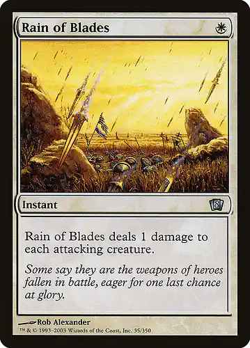 Rain of Blades - 8ed Spoiler