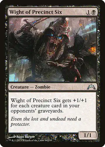 Wight of Precinct Six - gtc Spoiler