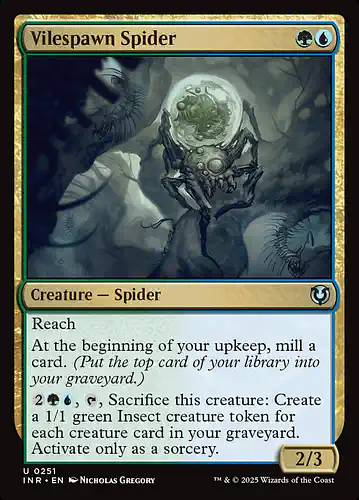 Vilespawn Spider - inr Spoiler