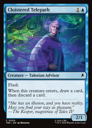Cloistered Telepath - trk Spoiler