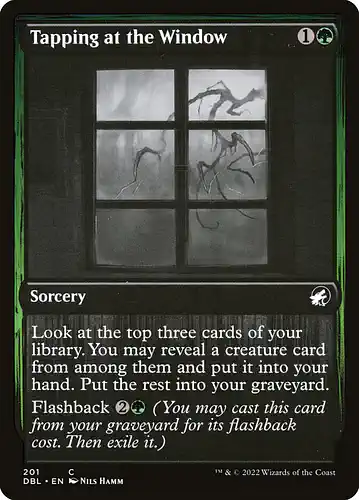 Tapping at the Window - dbl Spoiler