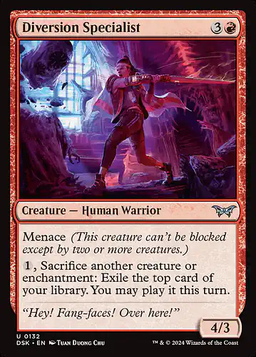 Diversion Specialist - dsk Spoiler