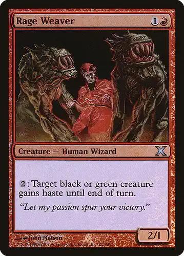 Rage Weaver - 10e Spoiler