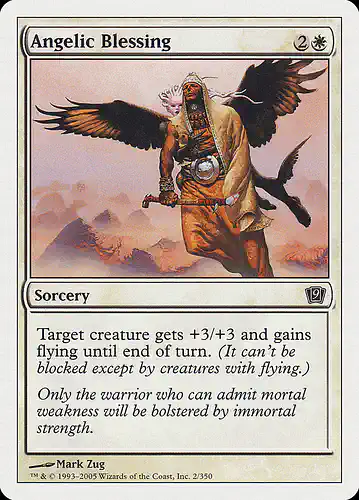 Angelic Blessing - 9ed Spoiler