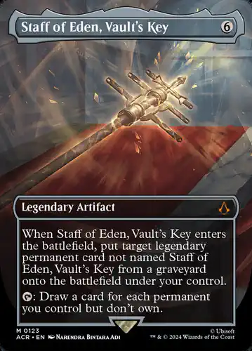 Staff of Eden, Vault's Key - acr Spoiler