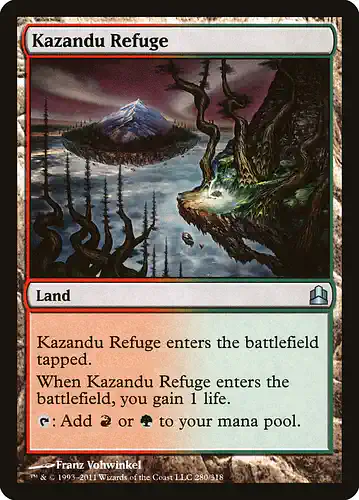 Kazandu Refuge - cmd Spoiler