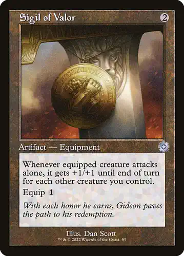 Sigil of Valor - brr Spoiler