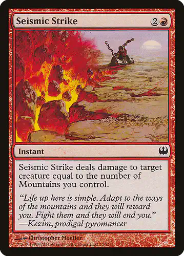 Seismic Strike - ddg Spoiler