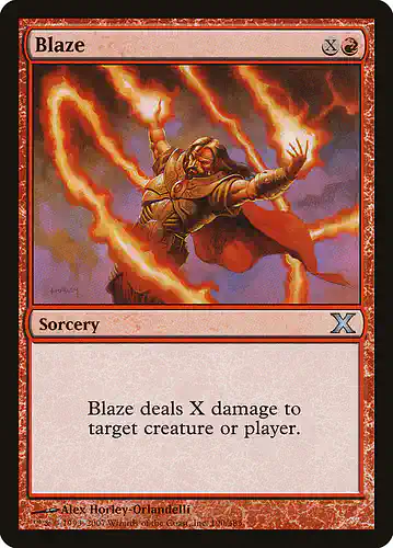 Blaze - 10e Spoiler