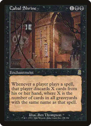 Cabal Shrine - ody Spoiler