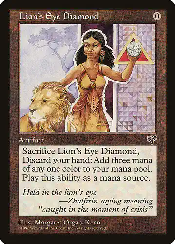 Lion's Eye Diamond - mir Spoiler