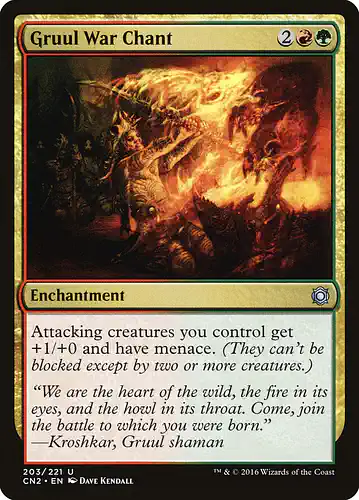 Gruul War Chant - cn2 Spoiler